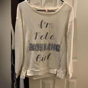 Juicy Couture Terry Sweatshirt - perfect for Honey Moon!